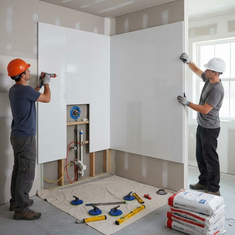 Shower Enlargement detail