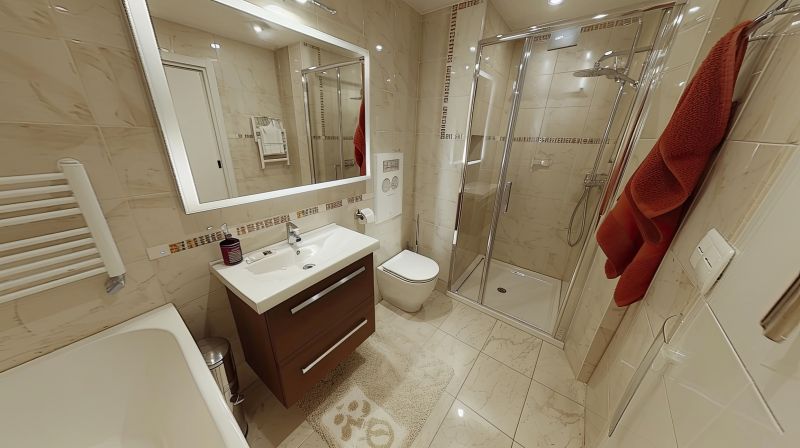 Modern Vanity and Lighting